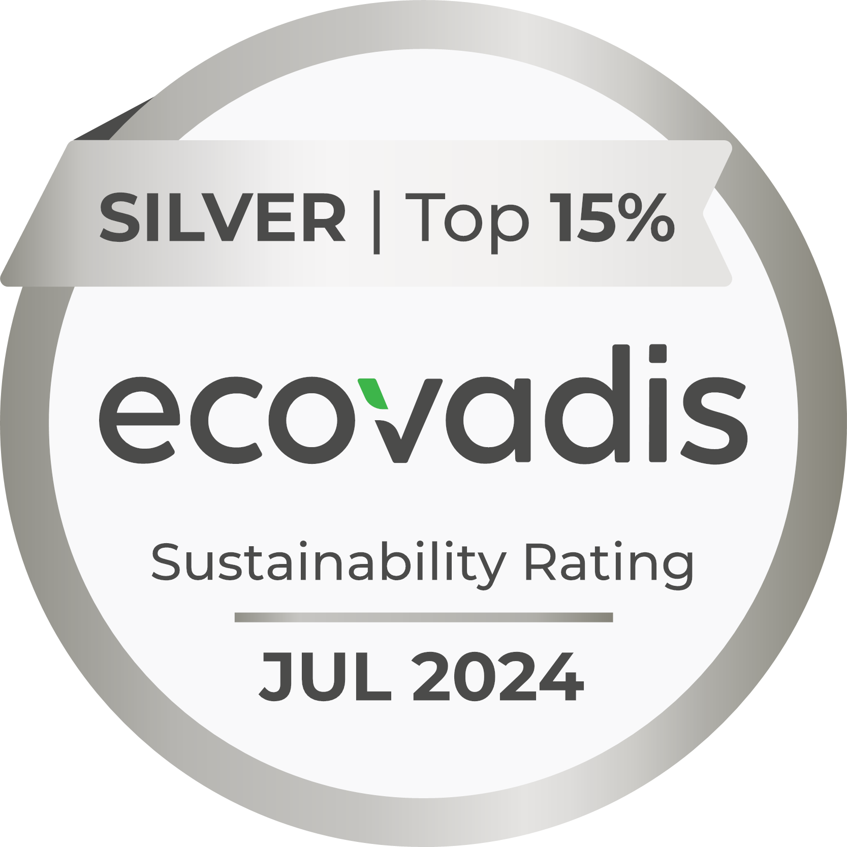 EcoVadis Silver Medal